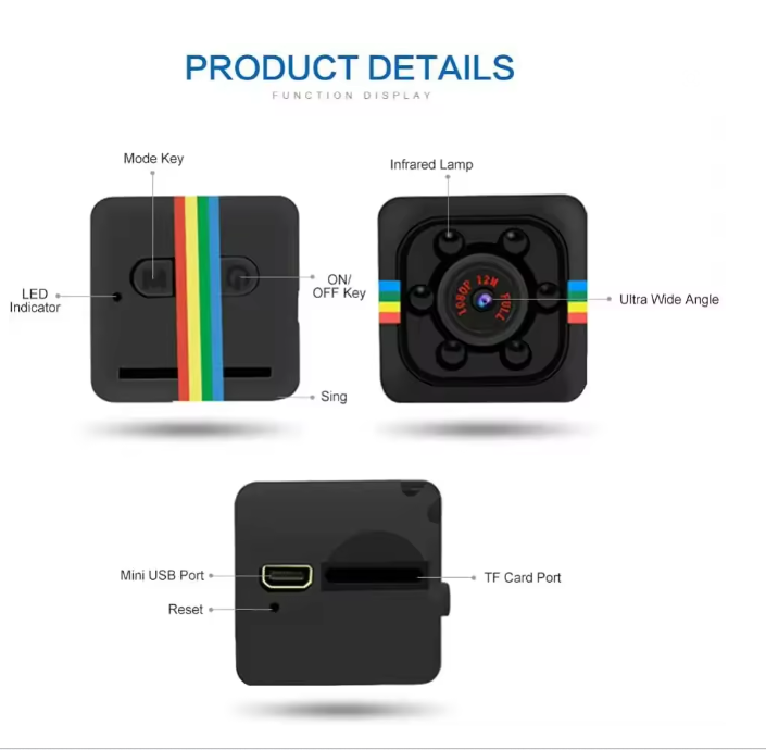 SQ11 Full HD 1080p Mini Camera