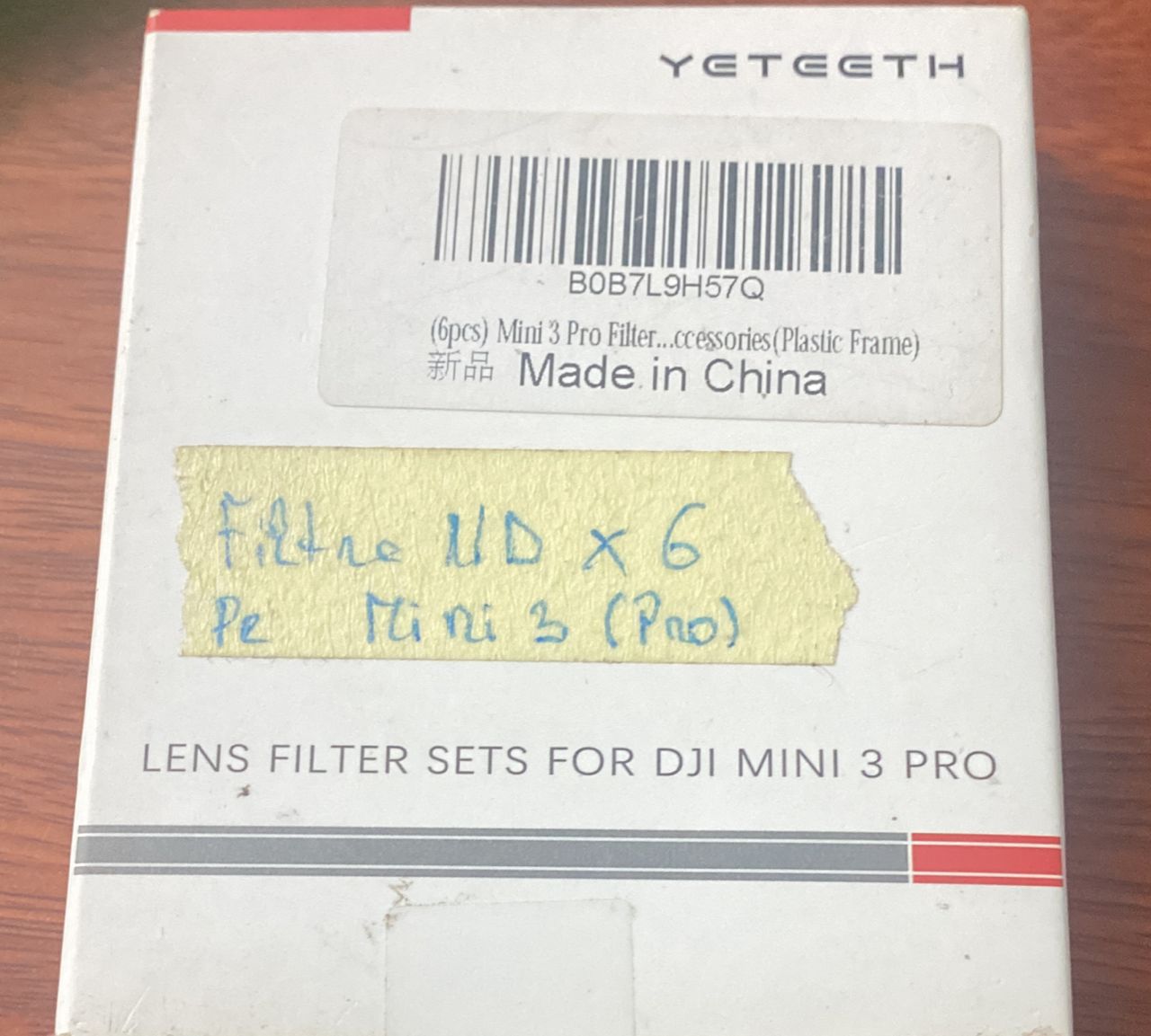 Filtre ND pour DJI Mini 3/ 3 pro 