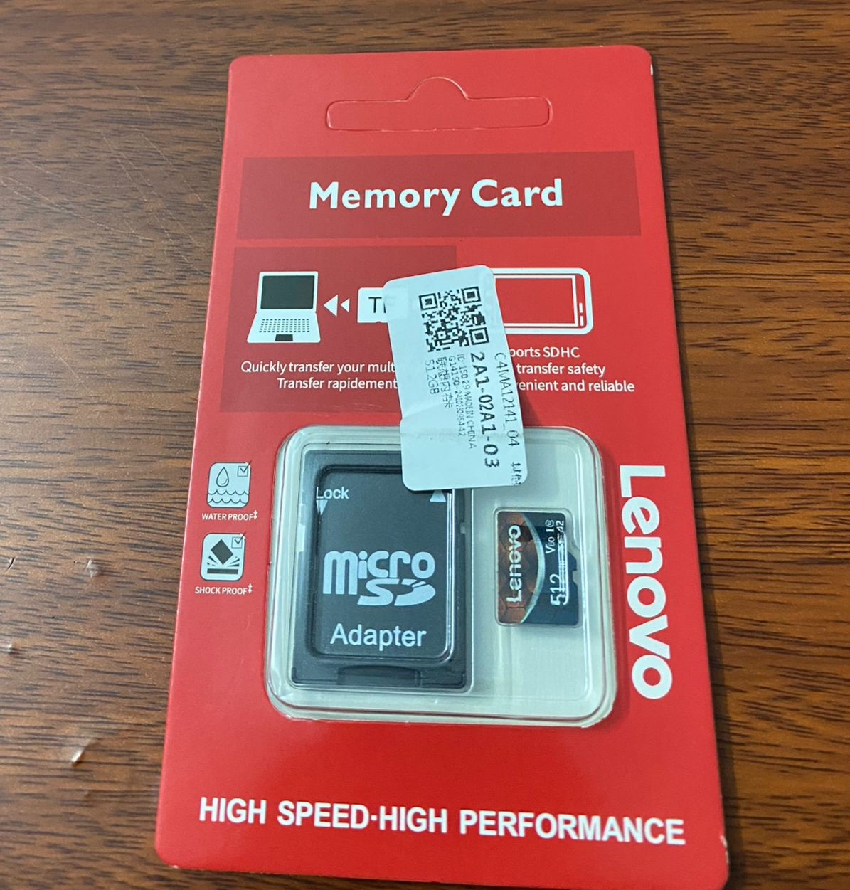 Carte Mémoire Lenovo microSDXC