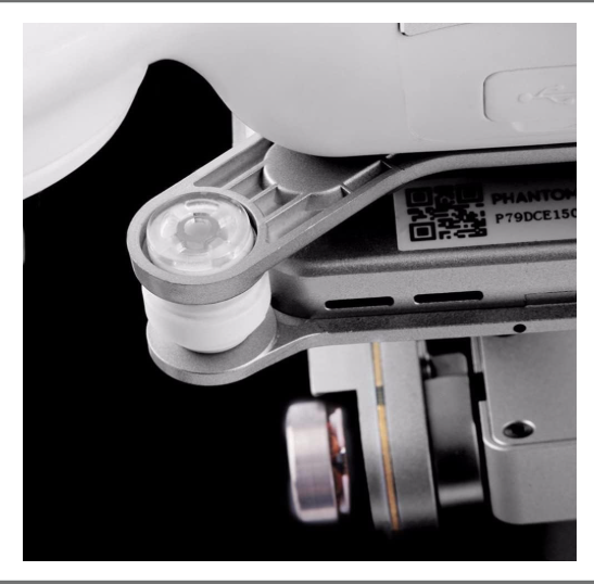 Amortisseurs et Broches Anti-chute pour Nacelle – DJI Phantom 3