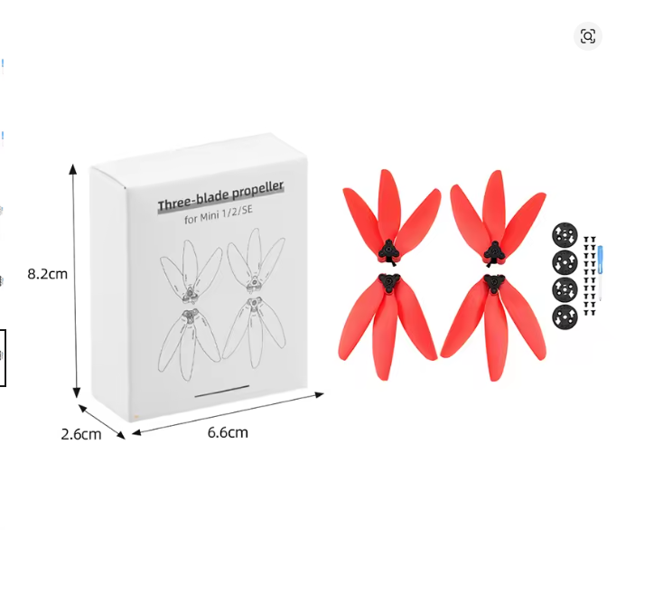 Helices _DJI mini 2 (3 pales)