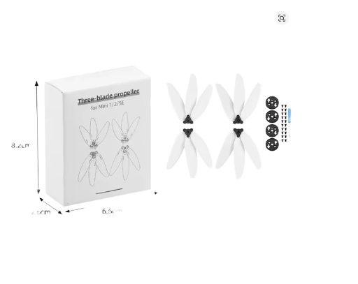 Helices _DJI mini 2 (3 pales)