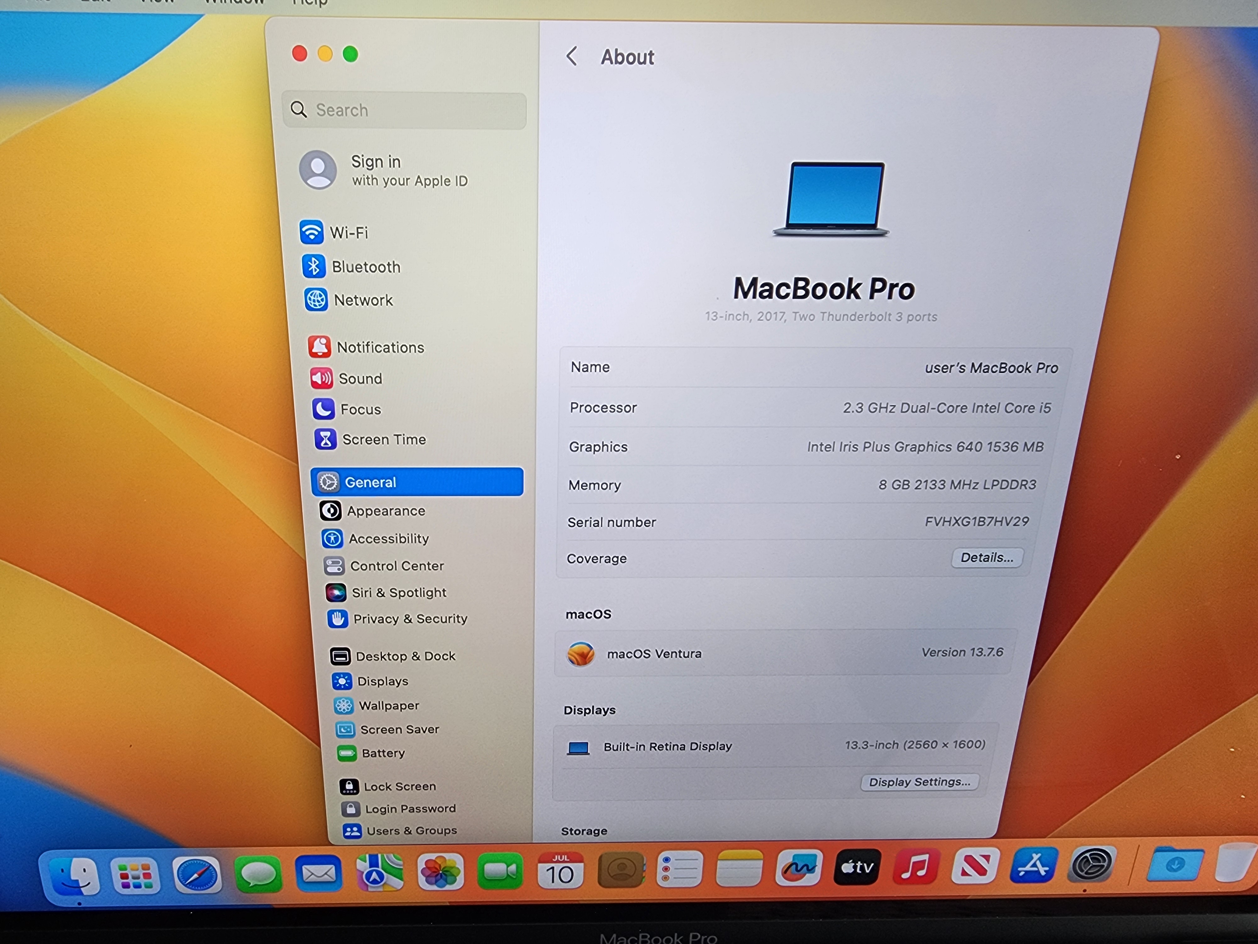 MacBook Pro 2017