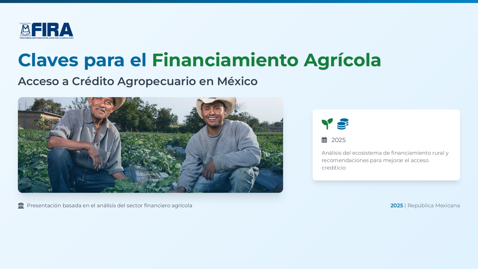 Guía de Financiamiento Agrícola