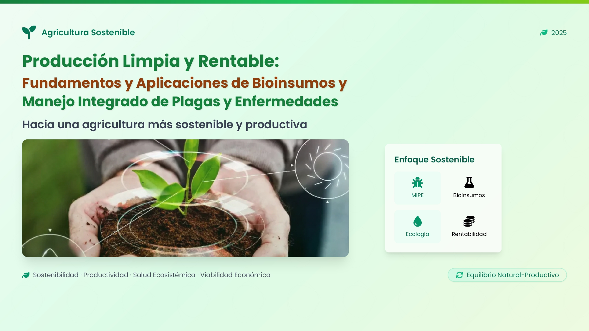 Bioinsumos y Manejo de Plagas