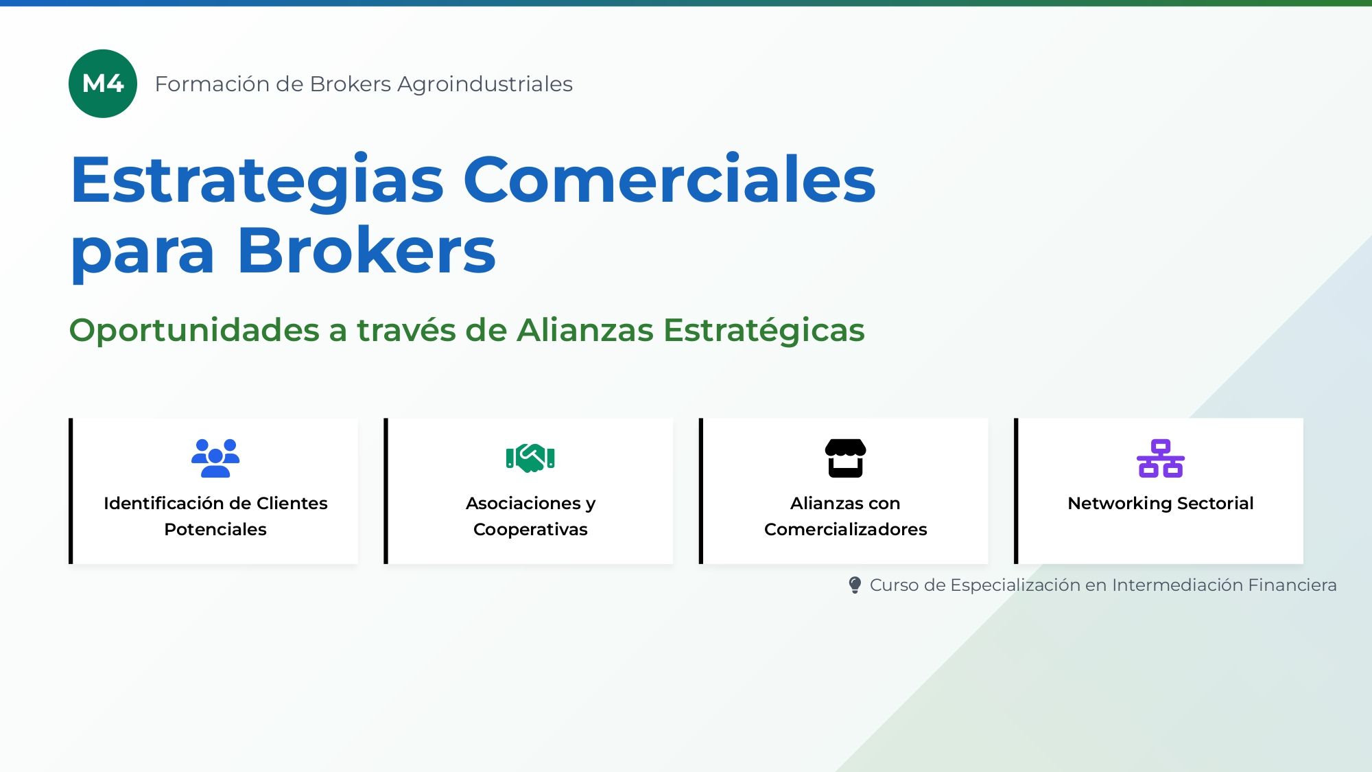 Estrategias Comerciales para Brokers