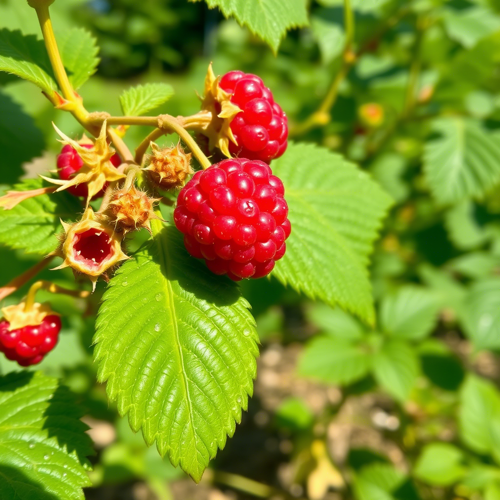 Infografía Frambuesa