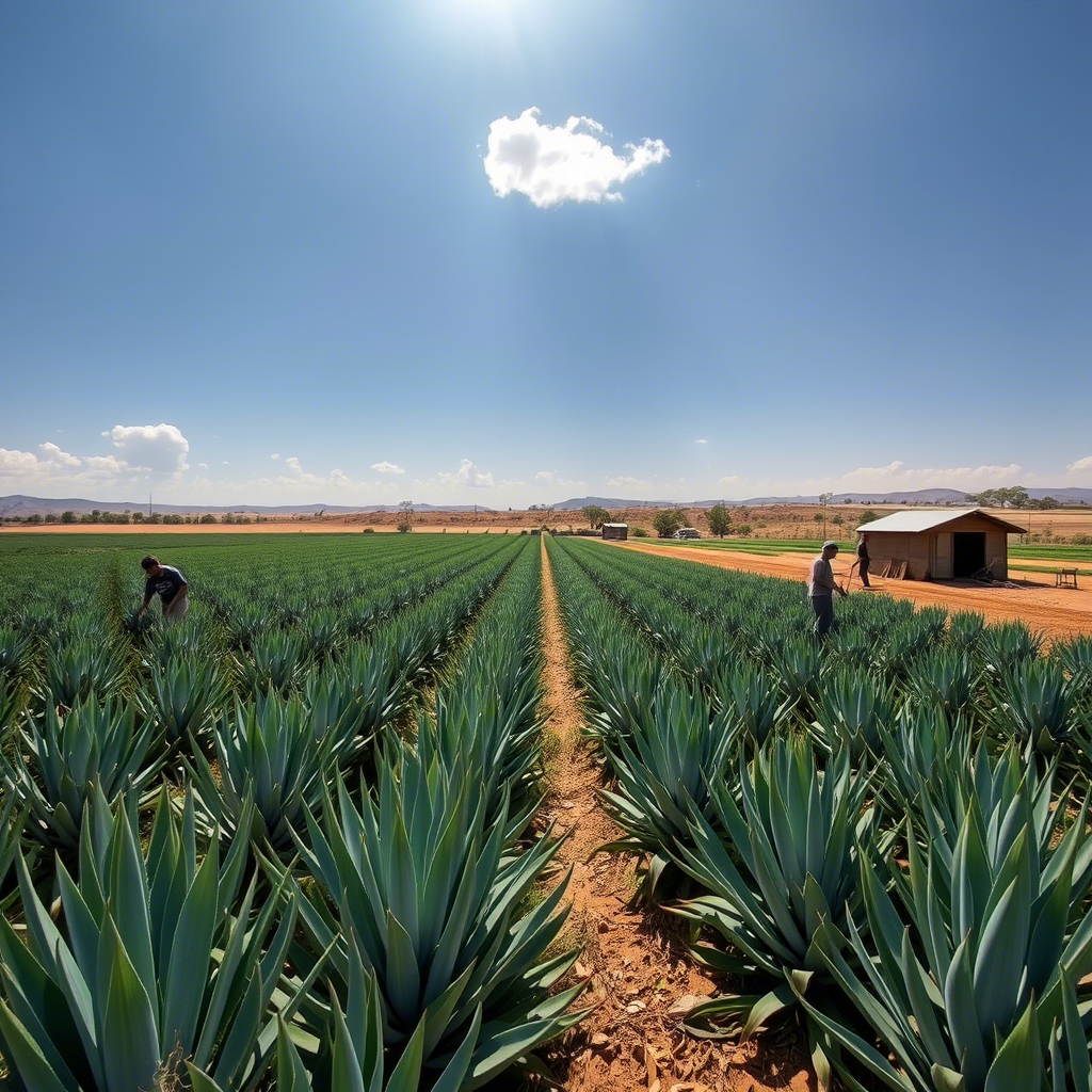 Infografía Agave Azul