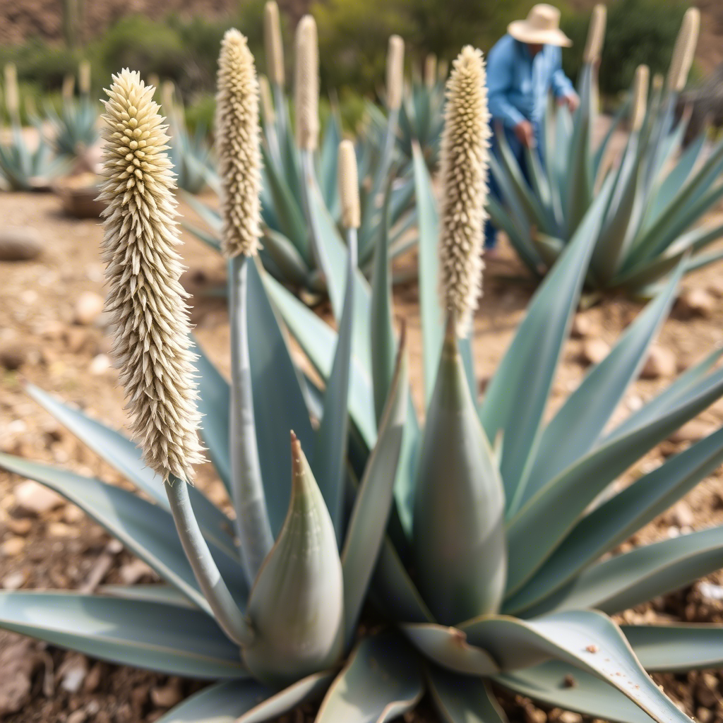 Infografía Agave Azul