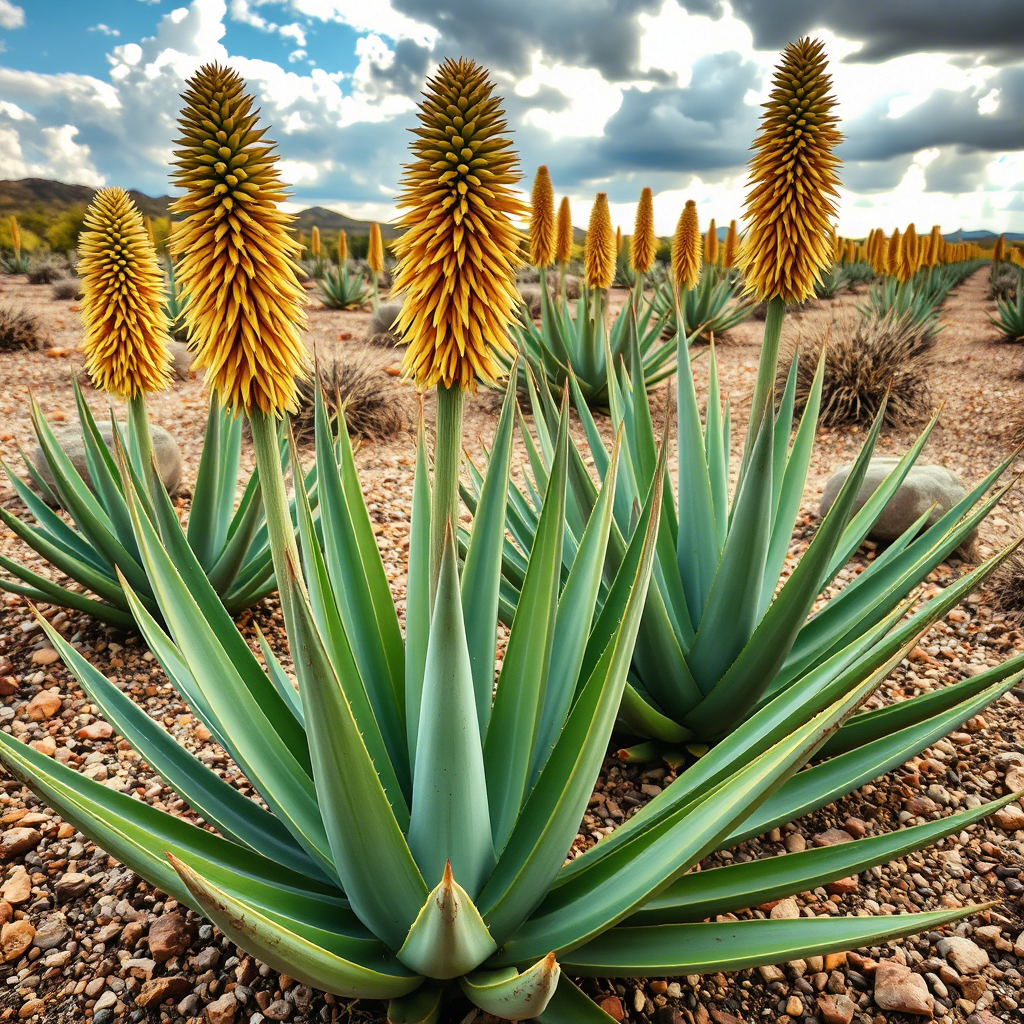 Infografía Agave Azul