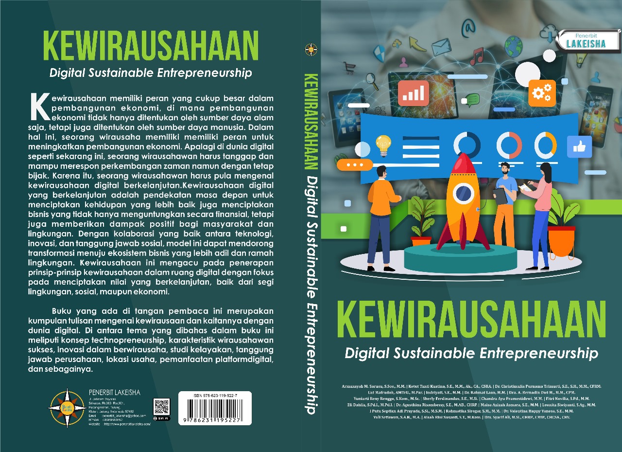Buku Kewirausahaan: Digital Sustainable Entrepreneurship