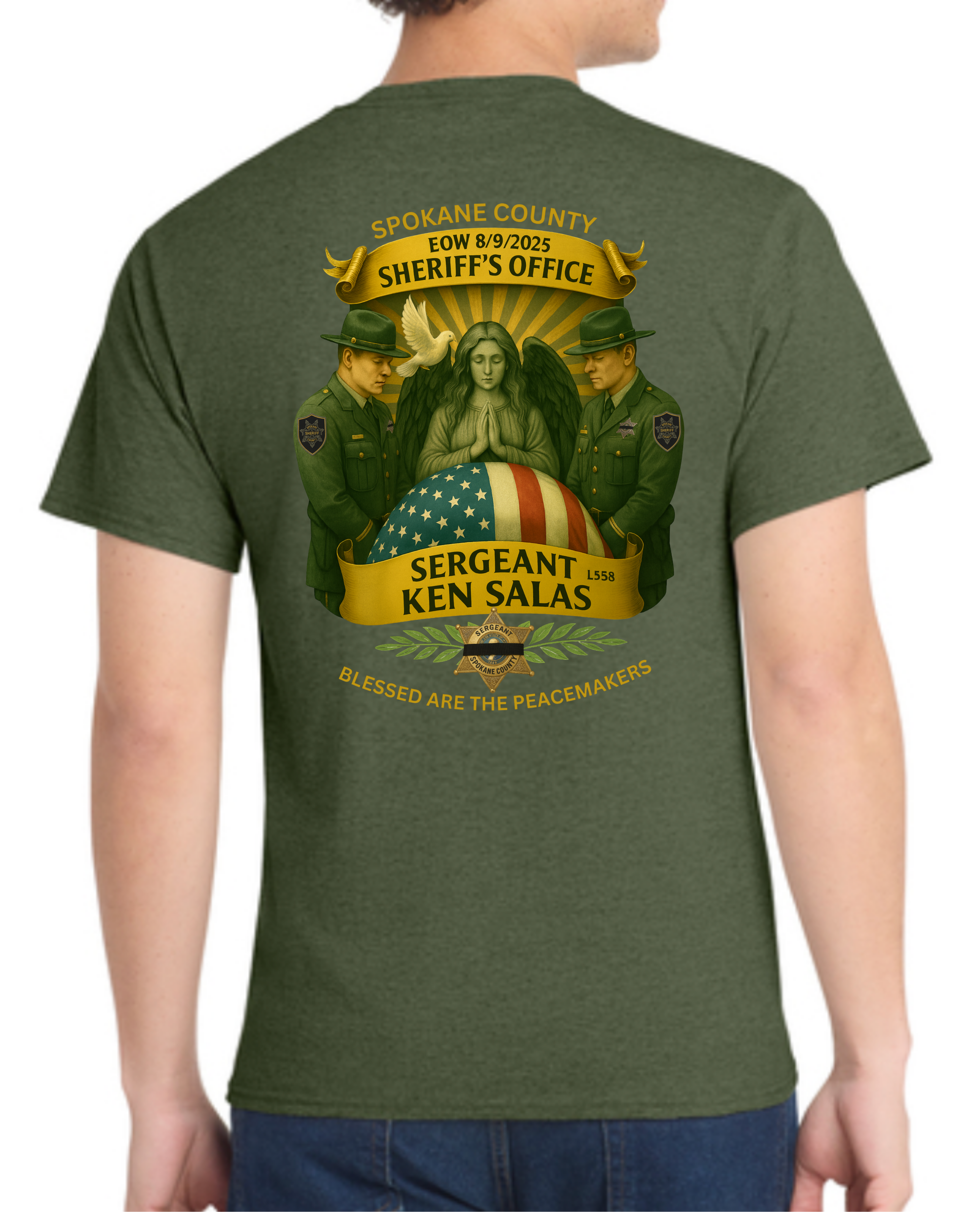 Sgt. Salas Memorial Shirt