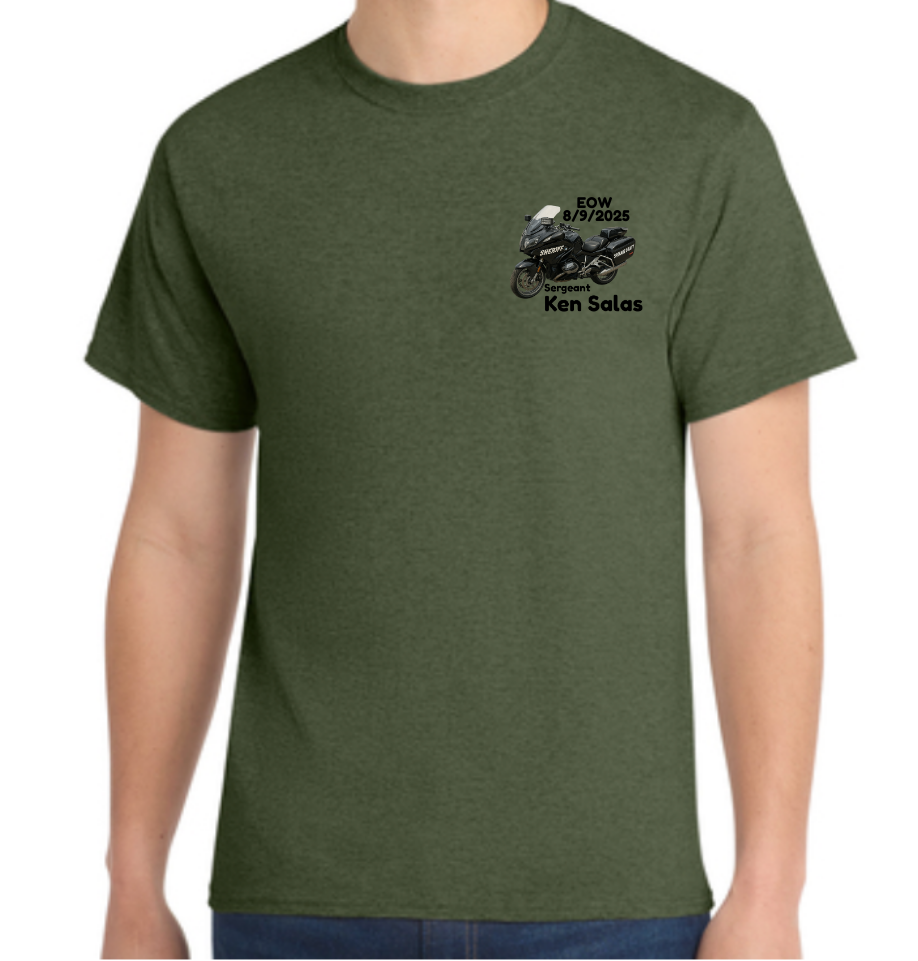 Sgt. Salas Memorial Shirt