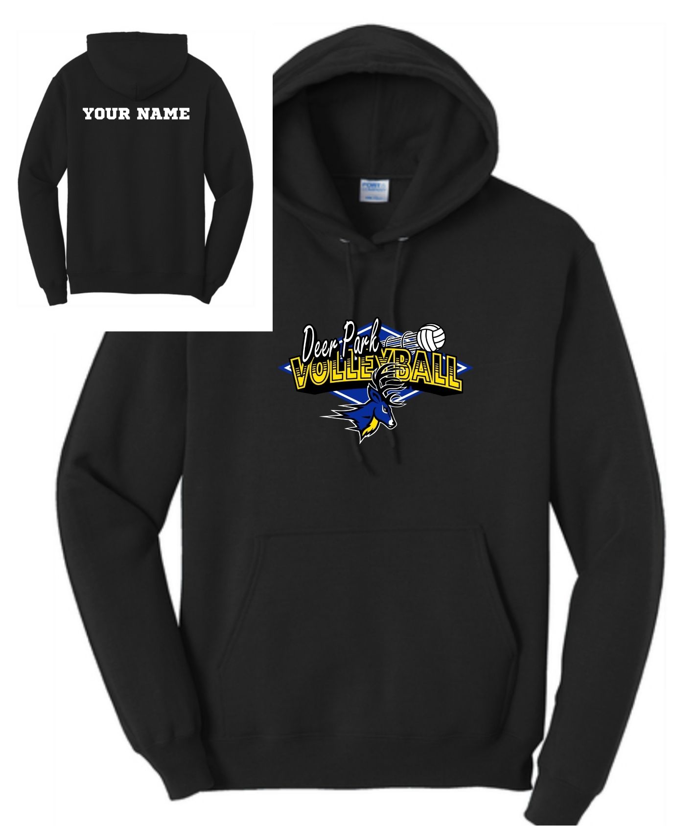 Personalized Hooded Sweatshirt