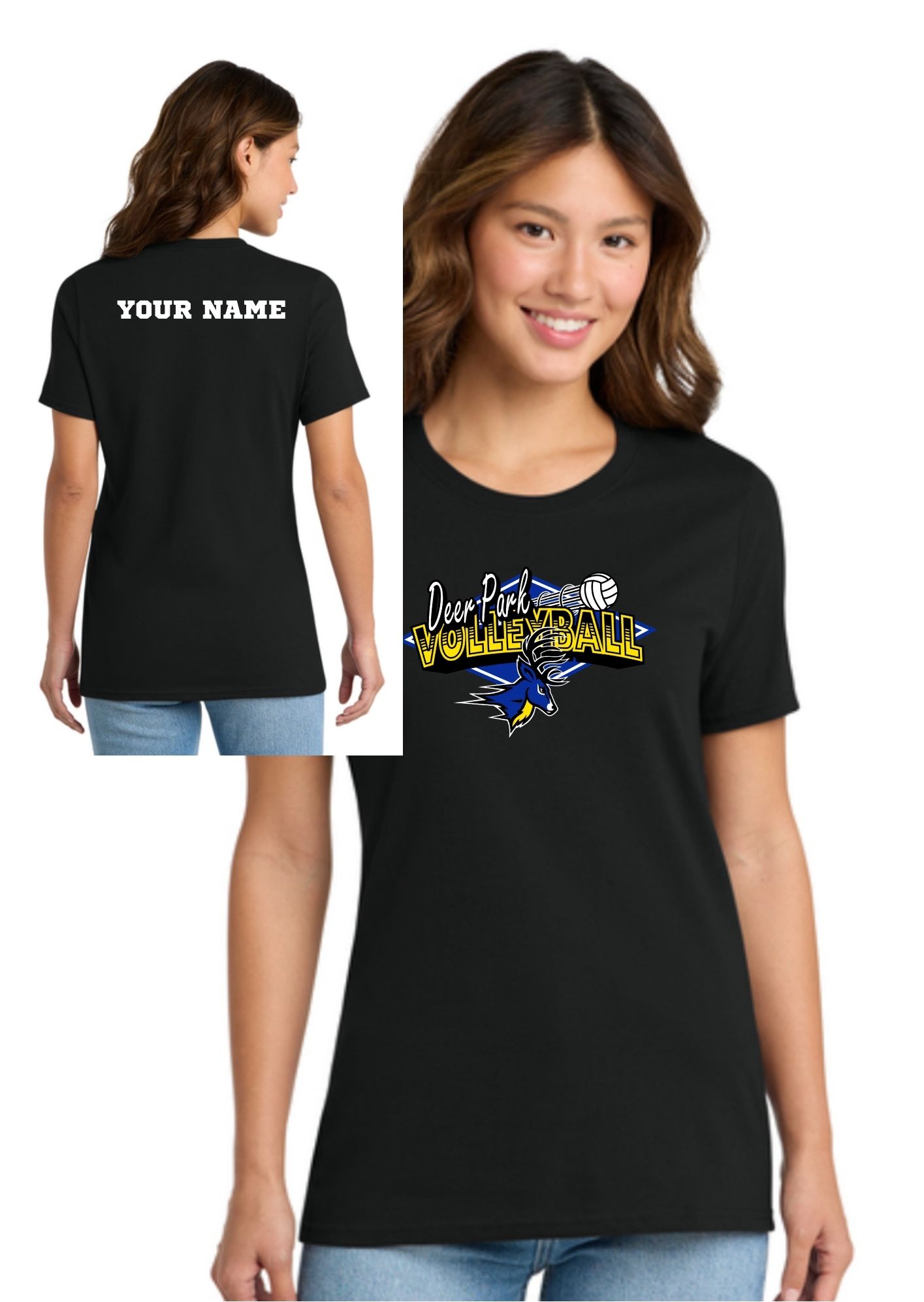 Personalized Ladies Short Sleeve Tee