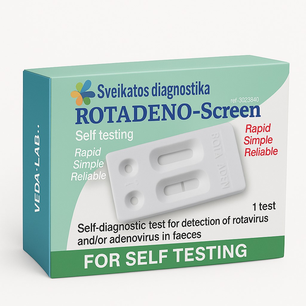 Rotaviruso/Adenoviruso testas