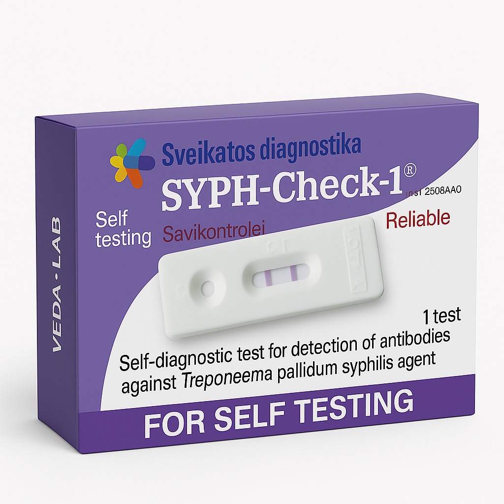Sifilio nustatymo testas SYPH-CHECK-1®