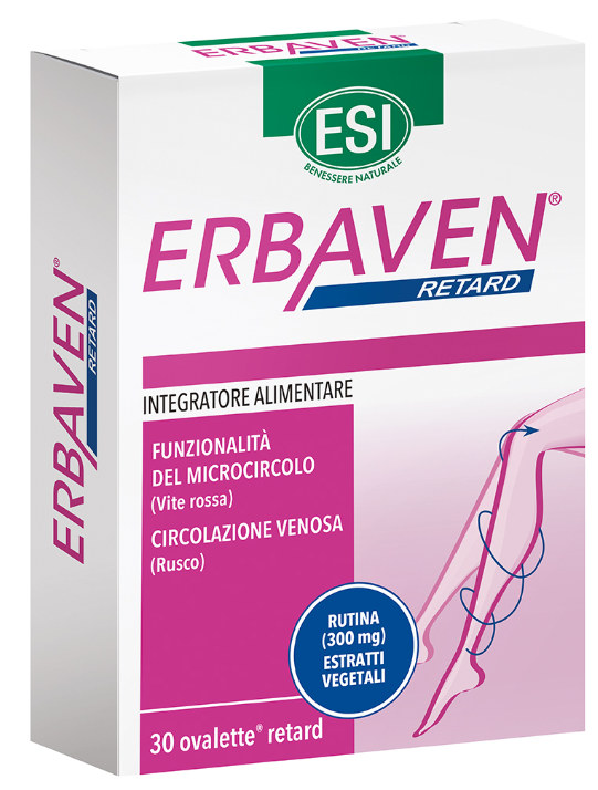 ESI Erbaven Retard kapsulės, N30