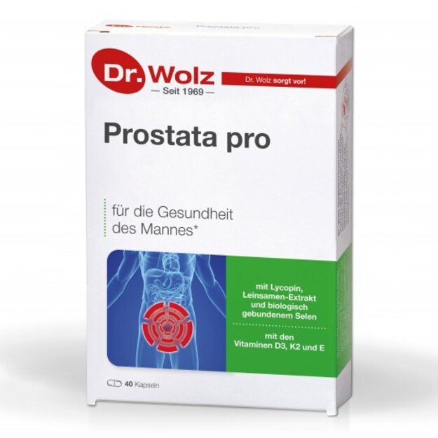 Dr. Wolz Prostata pro, kaps. 2 x 20