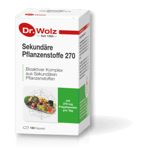 Dr. Wolz Polifenoliai 270, kaps. N120