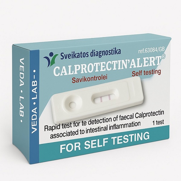 CALPROTECTIN ALERT kalprotektino nustatymui išmatose, N1