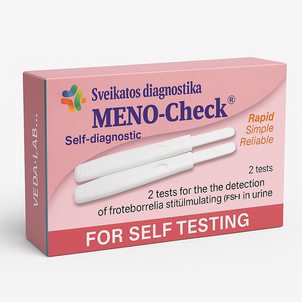  Menopauzės nustatyto testas MENO CHECK®, N2