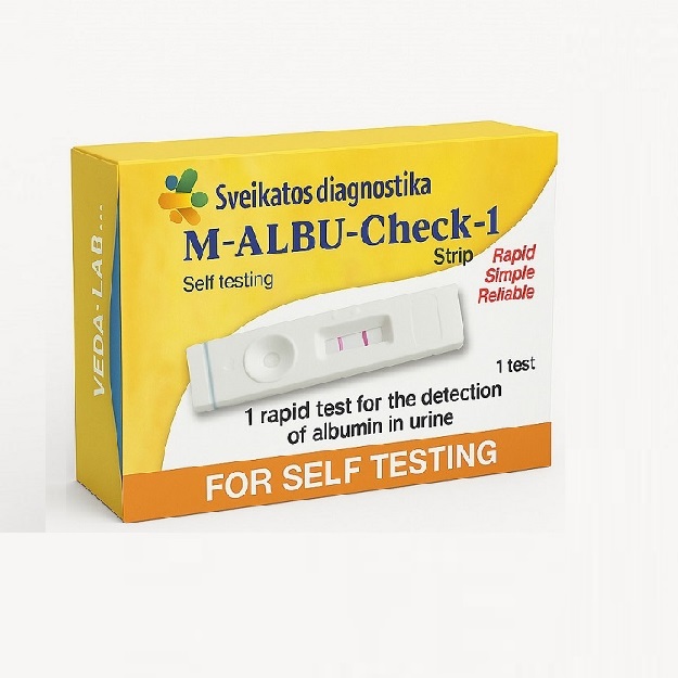 Albumino nustatymo testas M-ALBU-Check-1