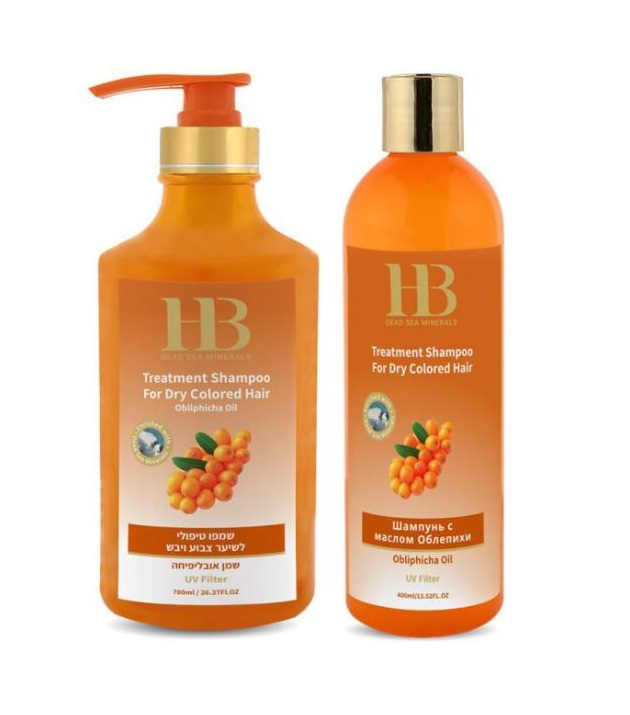 H&B Šampūnas dažytiems plaukams su šaltalankiais