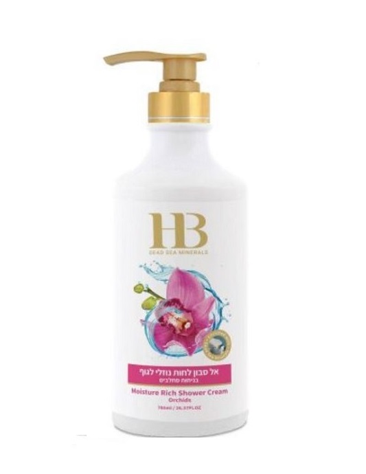H&B Drėkinamasis dušo kremas, 780 ml