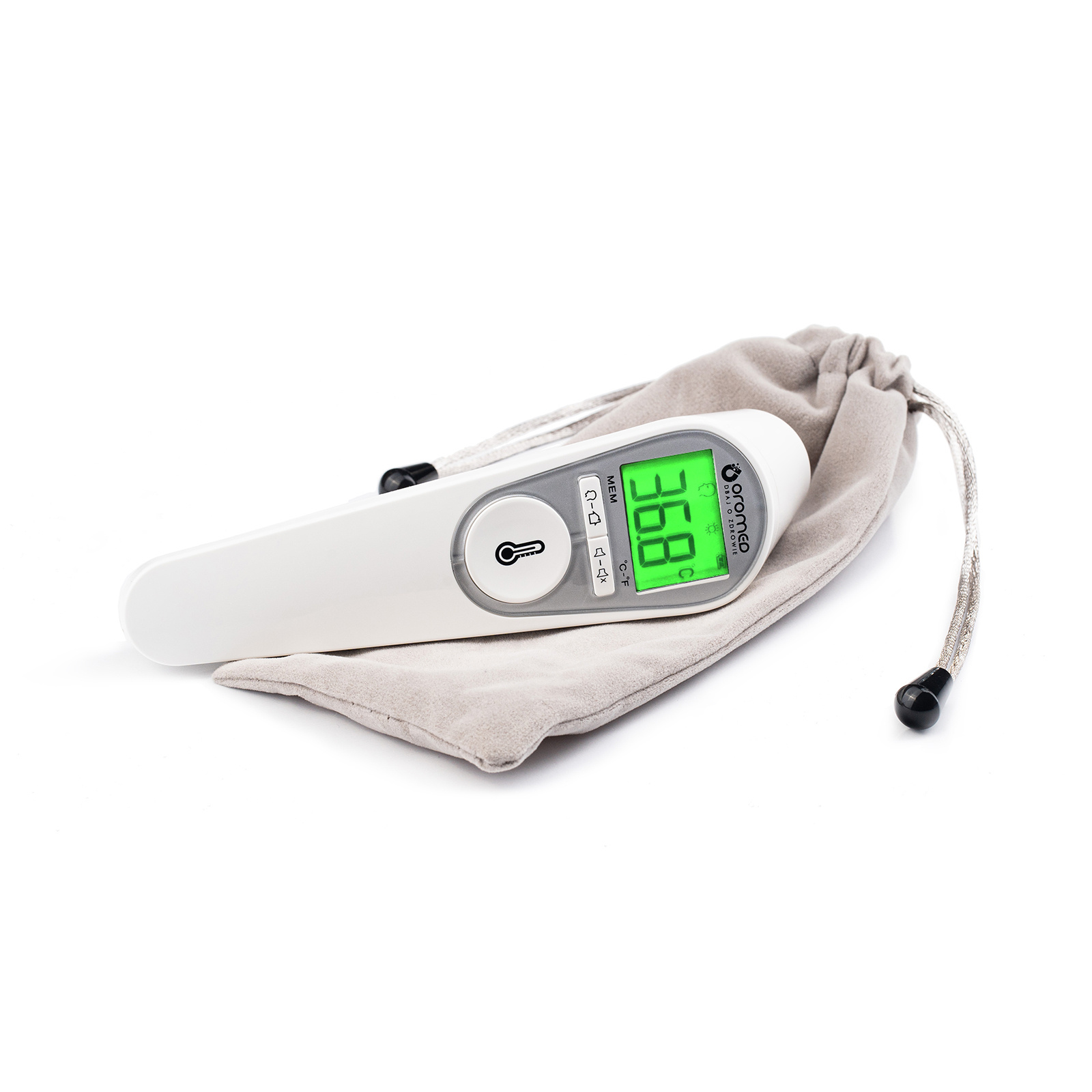 Infraraudonųjų spindulių termometras OROMED ORO-BABY COLOR