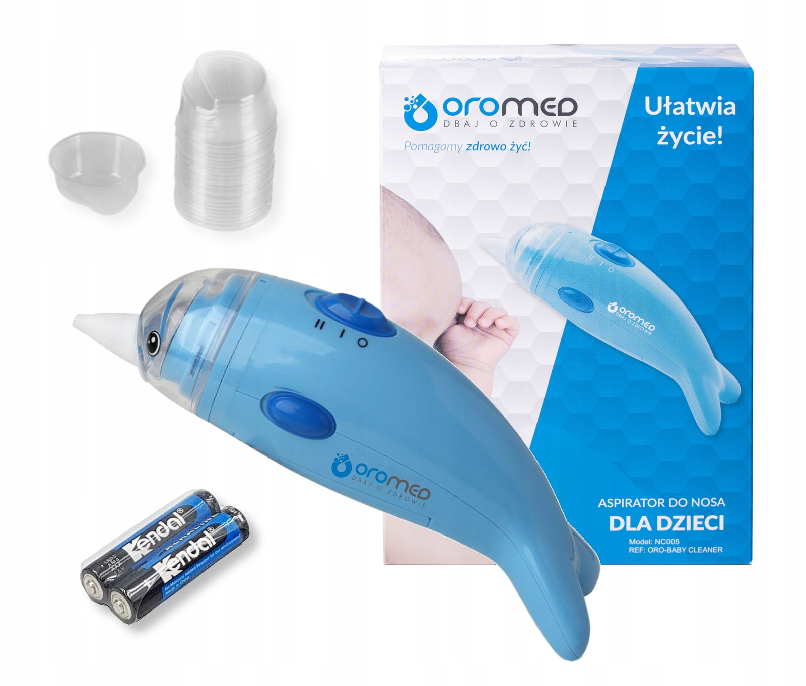 Kūdikių nosies aspiratorius Oromed ORO-BABY CLEANER