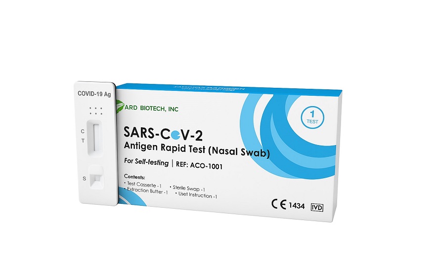 SARS-CoV-2 antigenų testas, N1