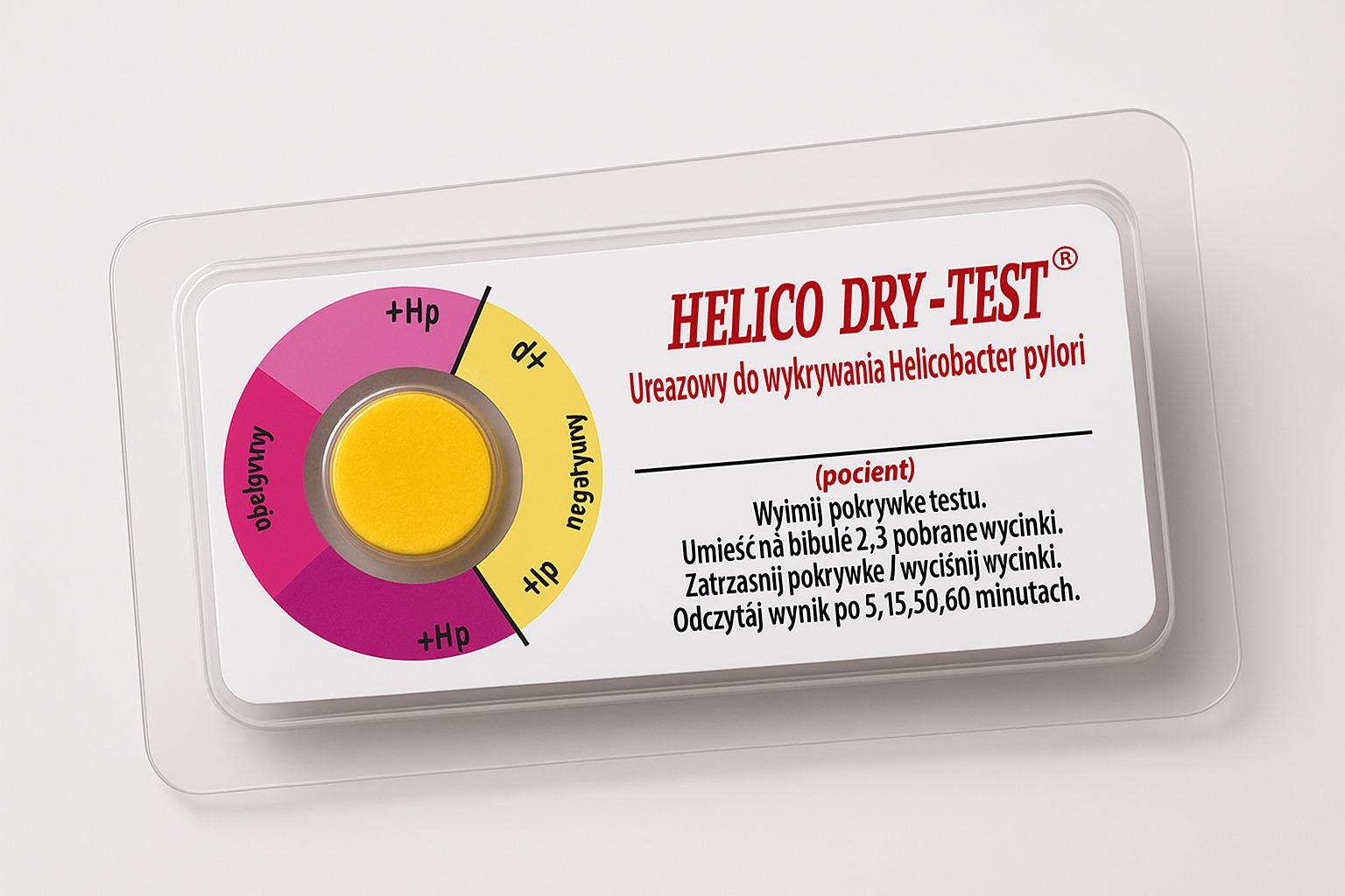 HELICOBACTER PYLORI, Ureazės H.Pylori diagnostikai iš bioptato, N1