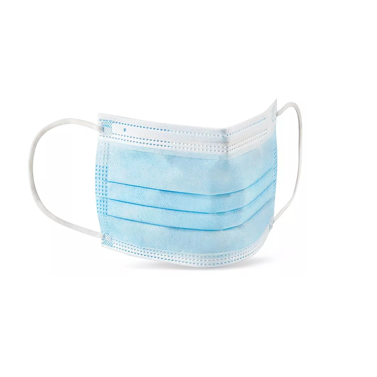 Kaukė medicininė veido vienkartinė, 3 sluoksnių, 5 vnt.