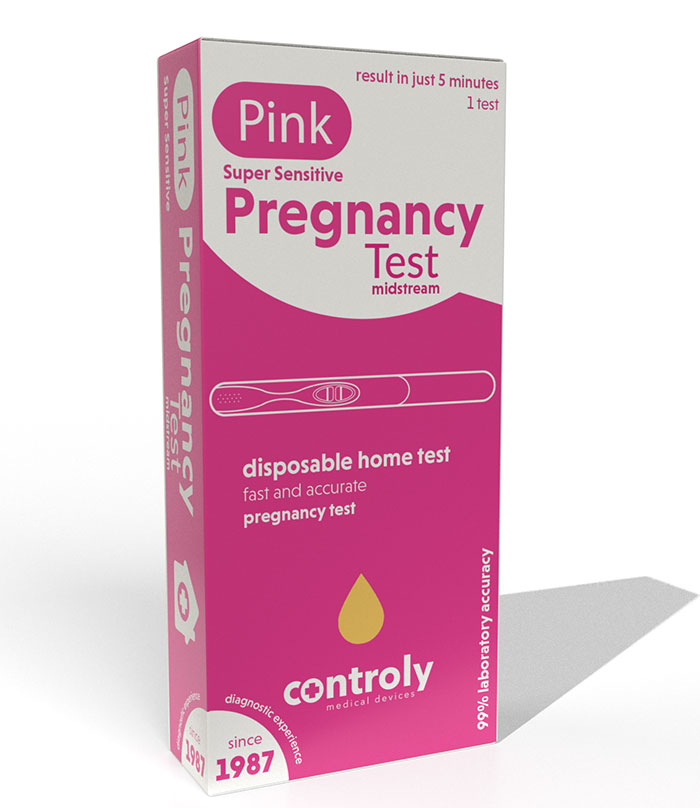 PINK  Super jautrus nėštumo testas