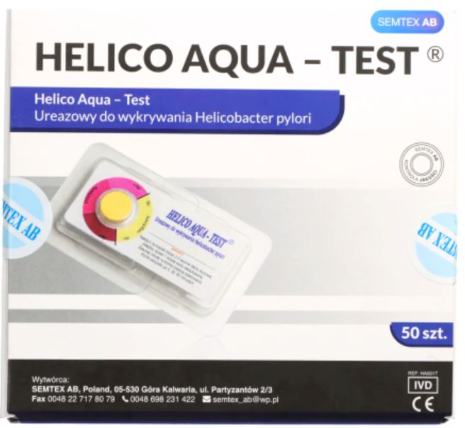 HELICO AQUA – TEST Helicobacter pylori nustatymui iš bioptato