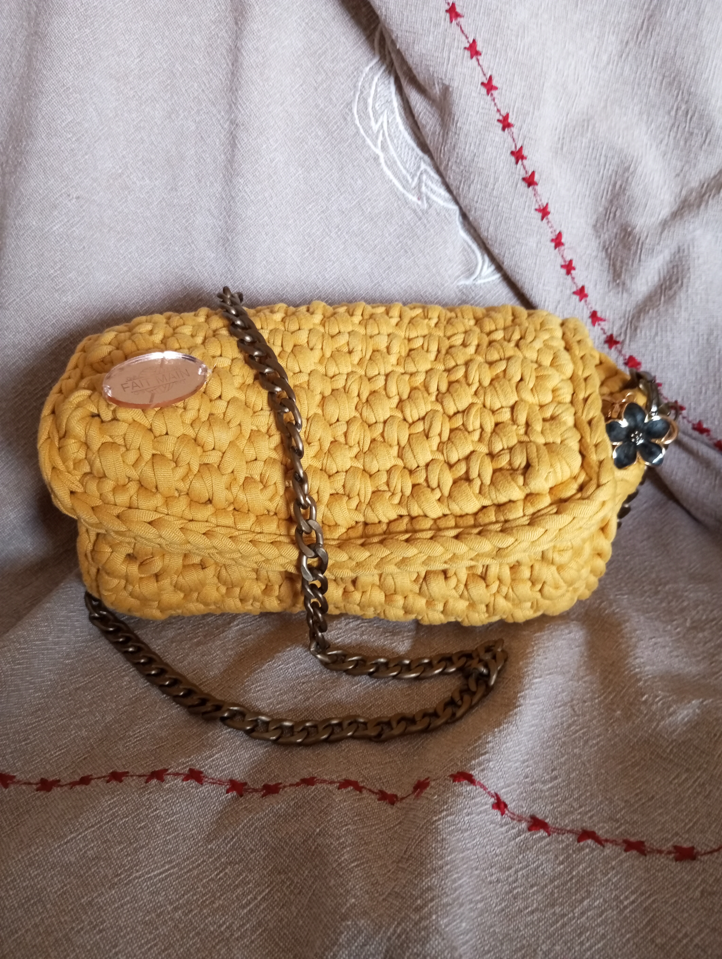 Sac à main au crochet