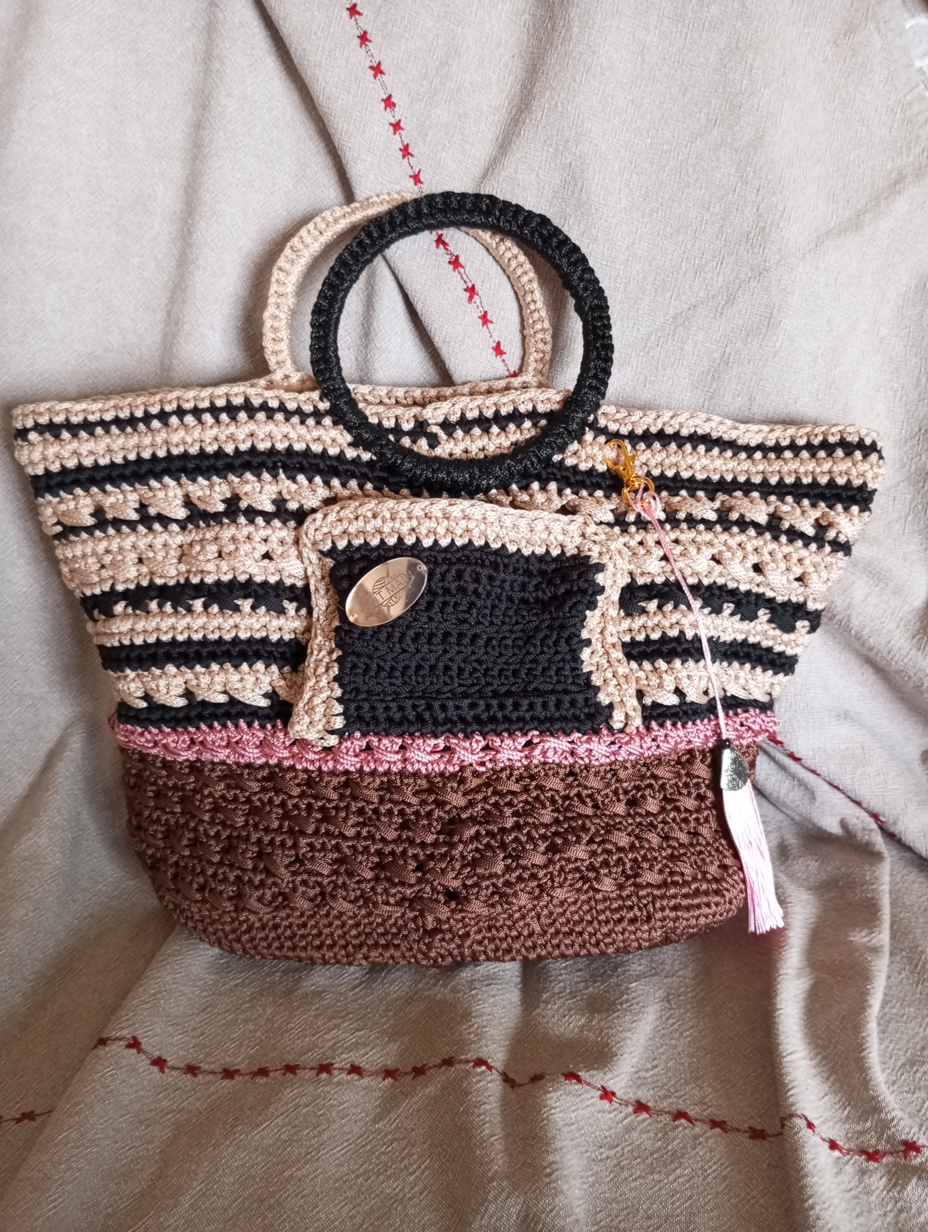 Sac crochet à la Main