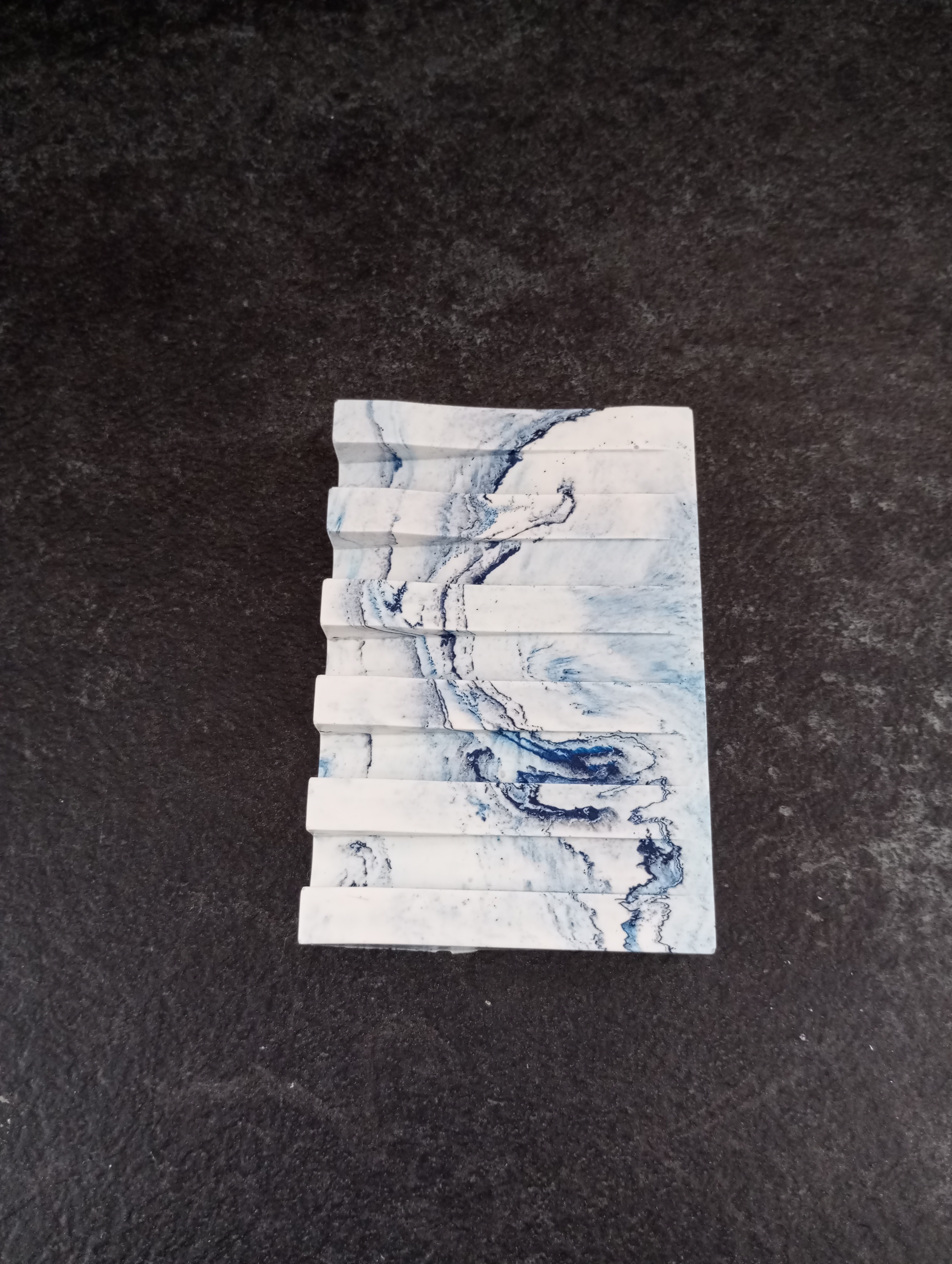 Porte-savon en jesmonite