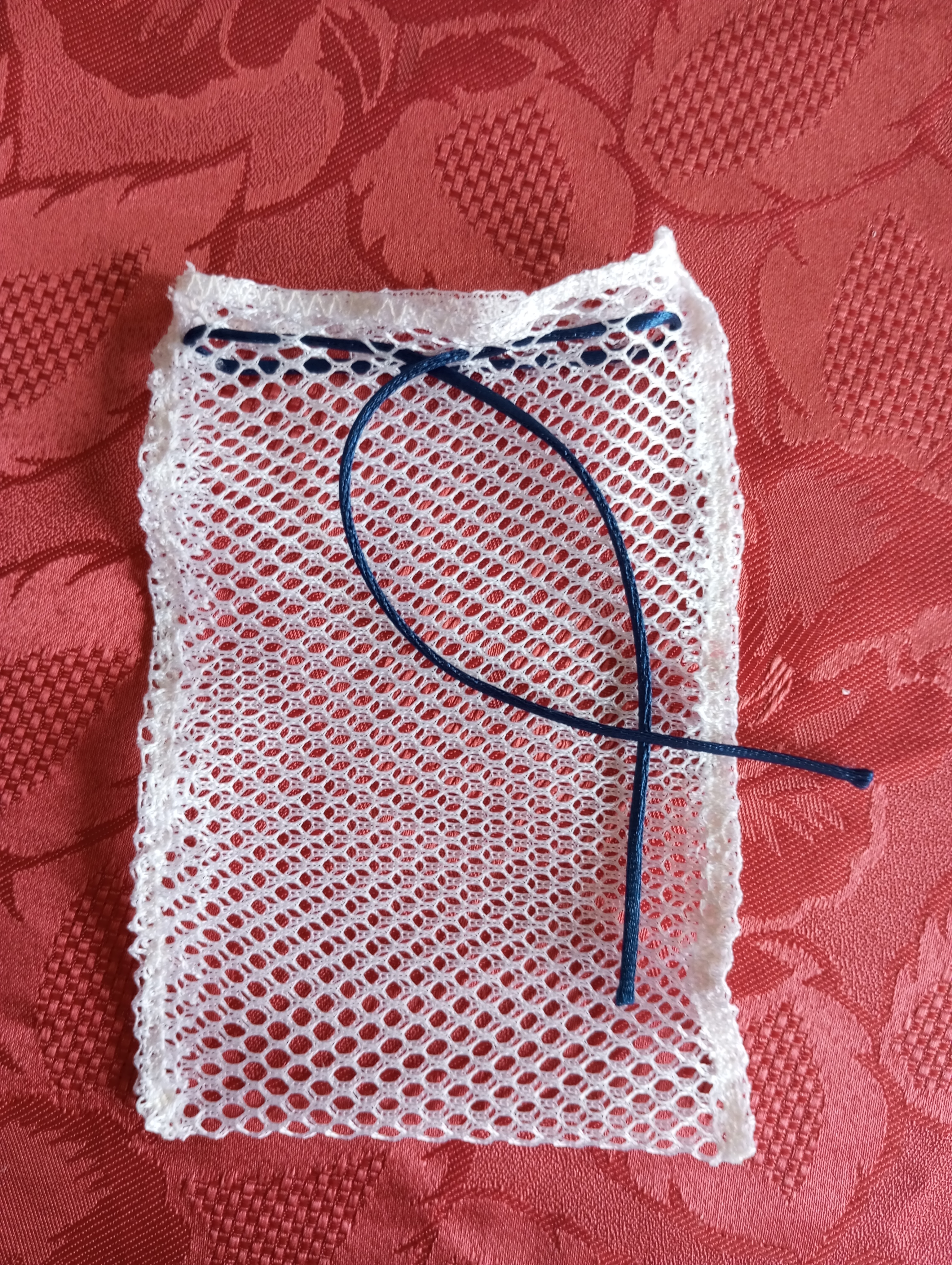 Pochette en filet