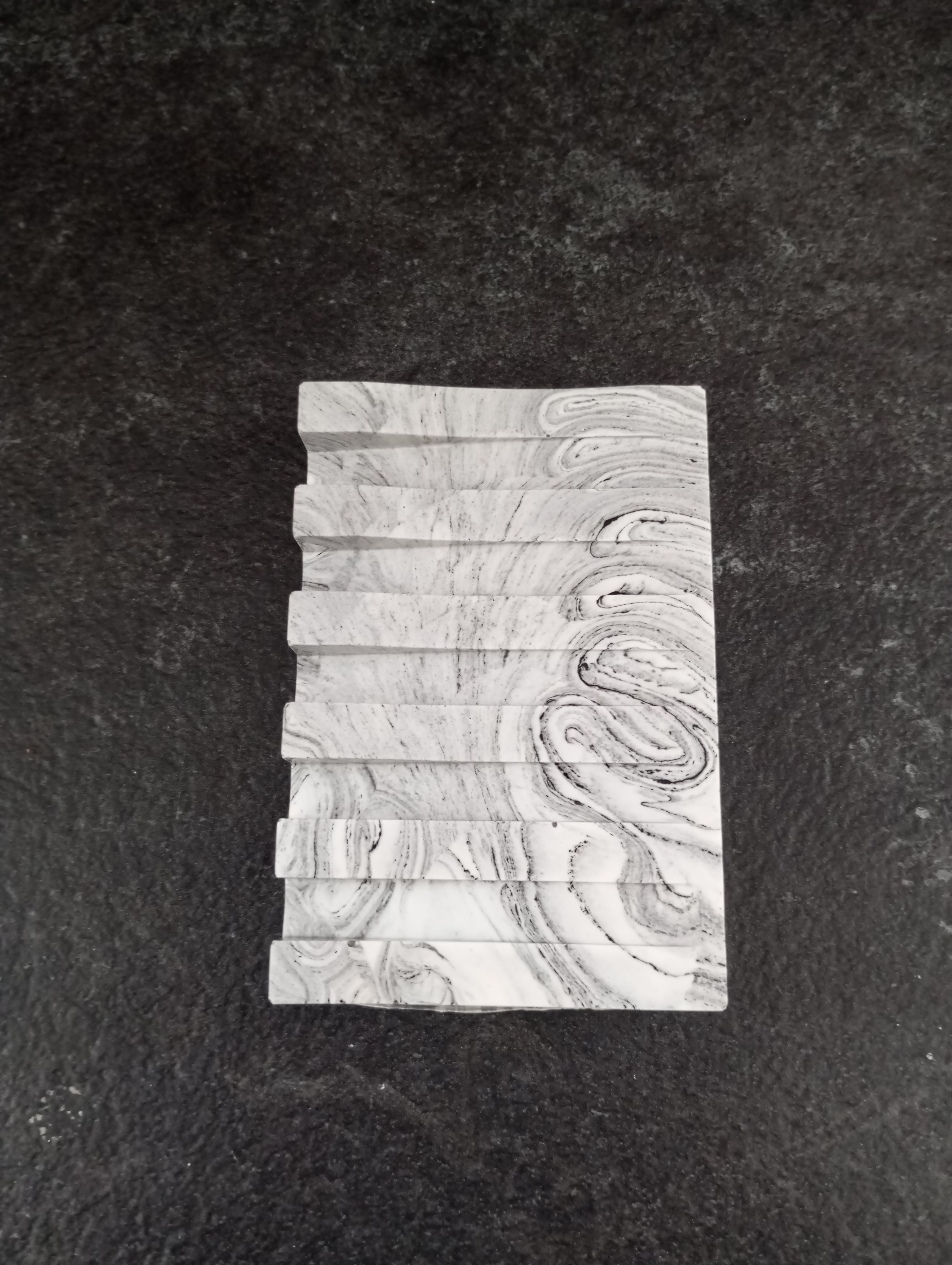 Porte savon en jesmonite