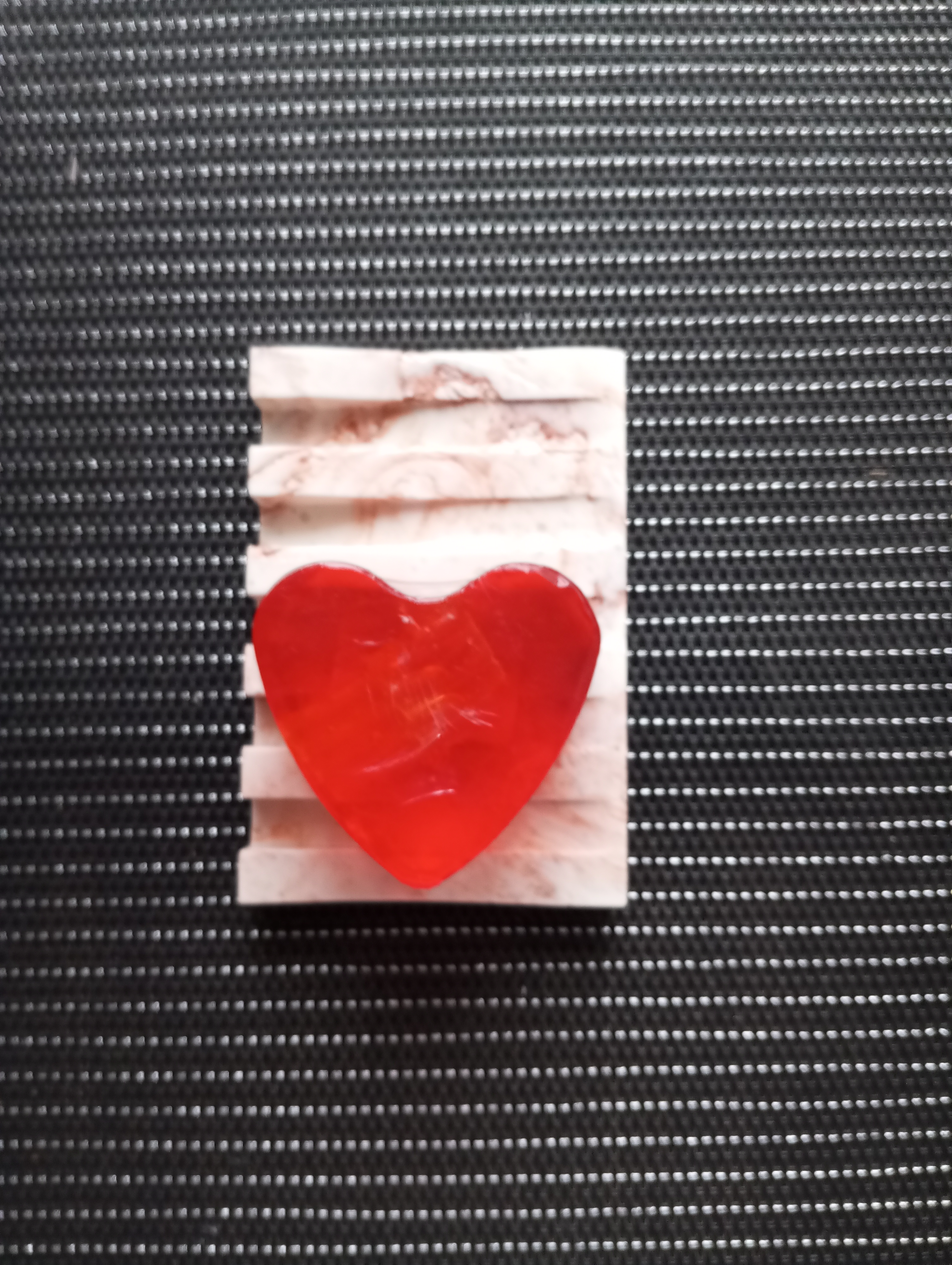 Porte-savon en jesmonite