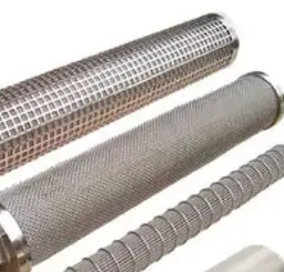 Industrial threaded candle filter cartridges Stainless steel multi-layer sintered filter Marine oil supply machine accessories