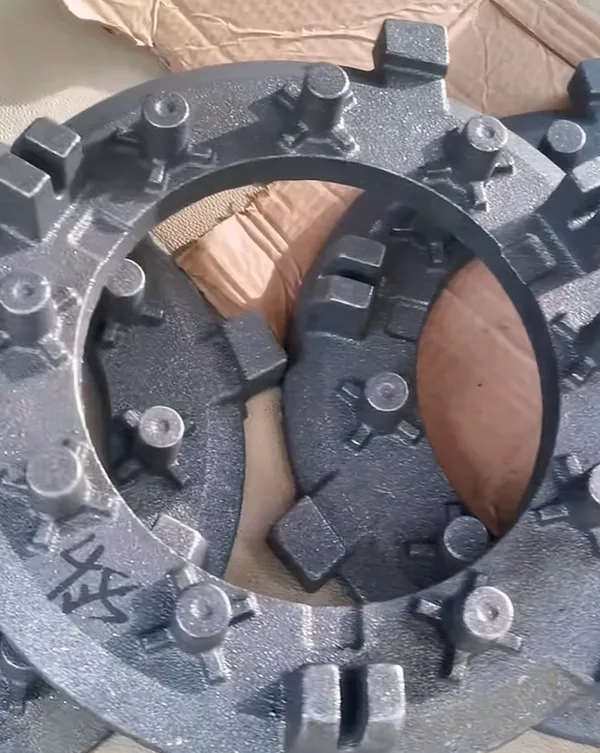 Automobile pressure plate gray iron castings automobile and motorcycle parts