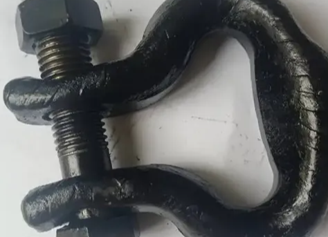 High strength mining connecting ring Scraper conveyor accessories heat treated horseshoe ring
