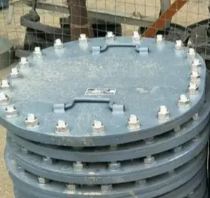 Marine manhole cover, ship accessories, outfitting parts, watertight stainless steel manhole cover