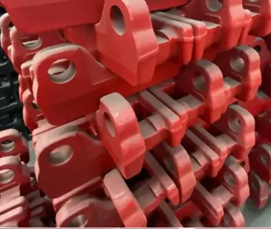Mining pin rail Scraper middle slot accessories Heat-treated five-pitch rack rail