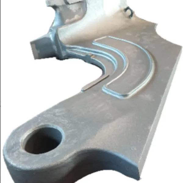 Mine dragline - Stretched cheek plate alloy steel castings heavy mining