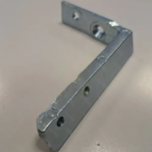Reinforced bracket medical accessories alloy steel castings