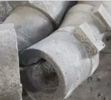 Axle box castings Carbon steel castings 35# 45# clay sand casting